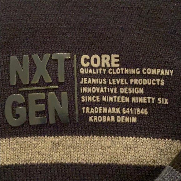 Navy Crew Co. Striped 100% Cotton Sweater - Picture 4 of 7